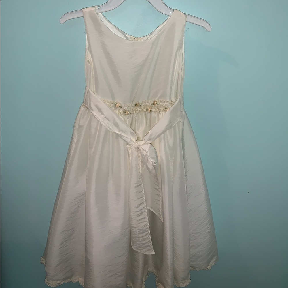 White communion dress